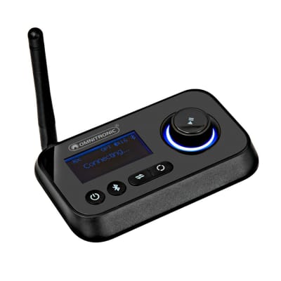 Omnitronic BDT-5.2PRO Aptx HD Bluetooth Transceiver 3-in-1 Audio Adapter