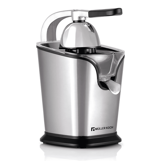 Muller Koch MK-6051 Stainless Steel Citrus Juicer with Dual Cones