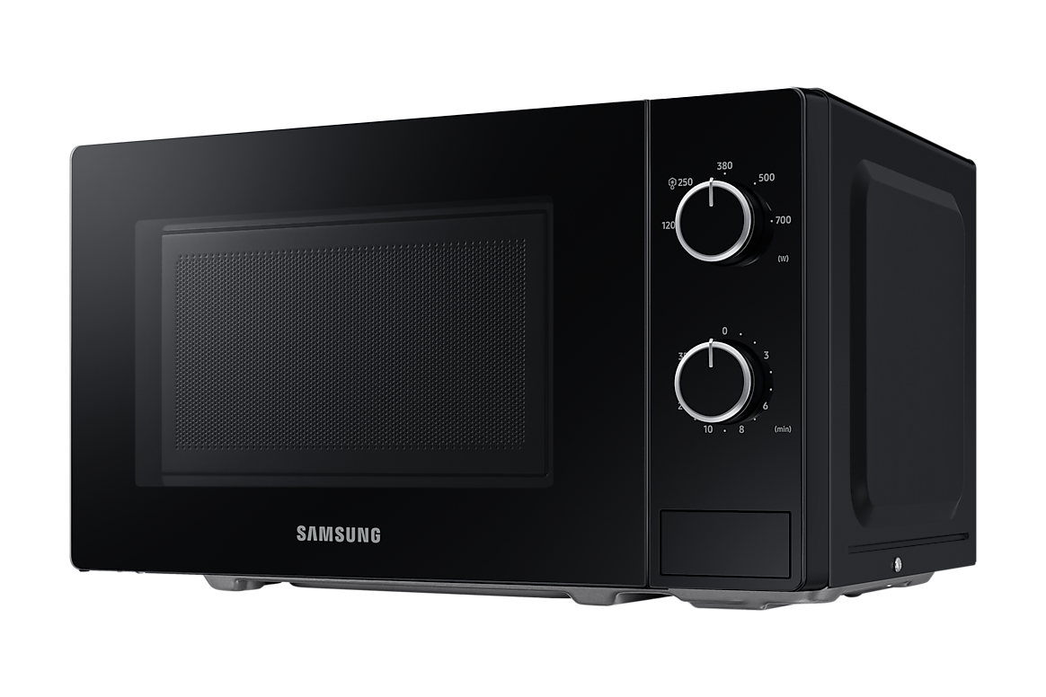 Samsung Solo Microwave Oven Full Glass Door 20L Black