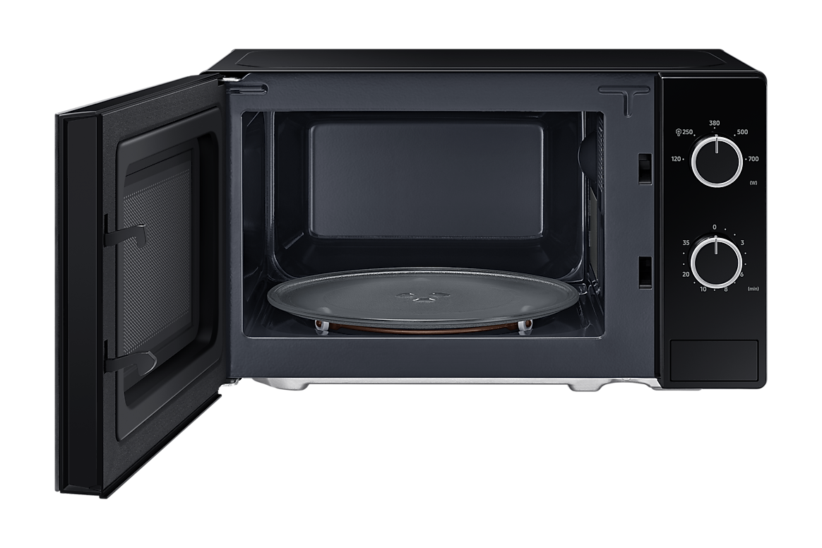 Samsung Solo Microwave Oven Full Glass Door 20L Black