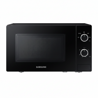 Samsung Solo Microwave Oven Full Glass Door 20L Black