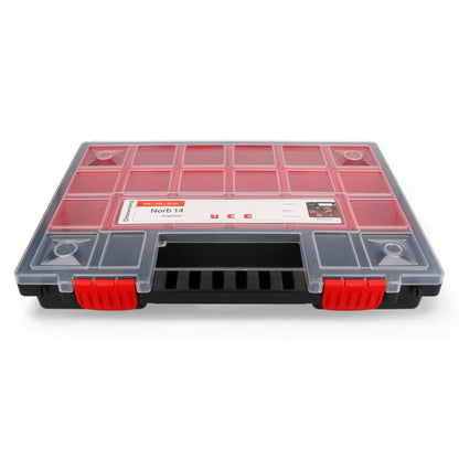 Kistenberg NORB35 Organizer Box with 11 Removable Compartments for Small Parts