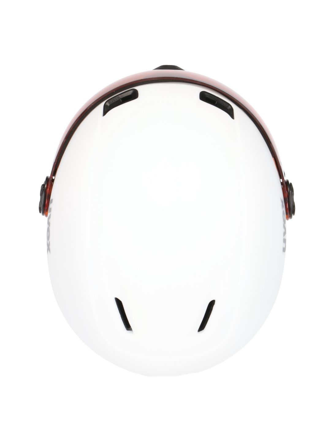 Uvex HLMT 400 Visor Ski Helmet OTG White