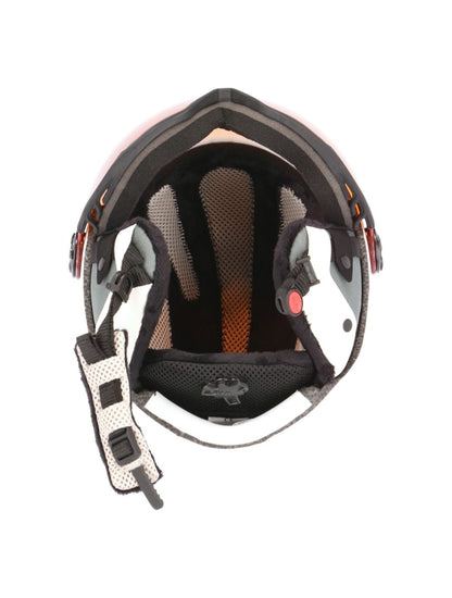 Uvex HLMT 400 Visor Ski Helmet OTG White