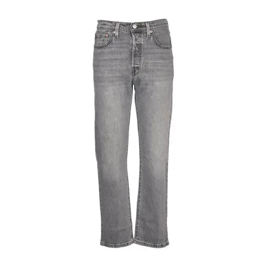 Levi's Grey 501 Jeans in Gray | Lyst