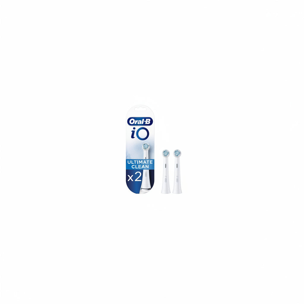 Oral-B iO Ultimate Clean Replacement Electric Toothbrush Heads 2-Pack
