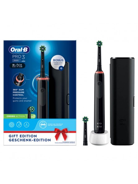 Oral-B Pro 3 3500 Electric Toothbrush: Deep Cleaning, 3 Modes, Pressure Control