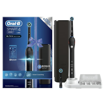 Oral-B Smart 4 4500 Rotating-Oscillating Electric Toothbrush Black