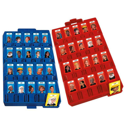 Hasbro Who Is It? Compact Travel Guessing Game, Portable Family Fun