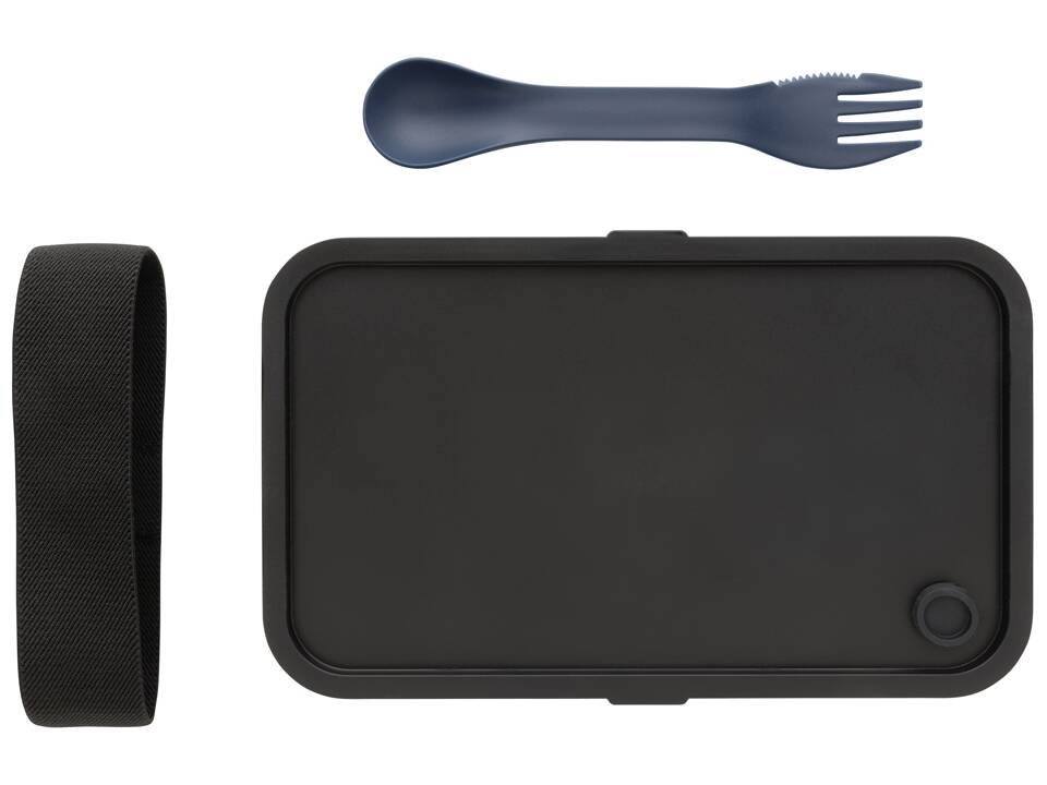 Eco-Friendly GRS Certified Lunch Box with Spork - Microwave & Dishwasher Safe