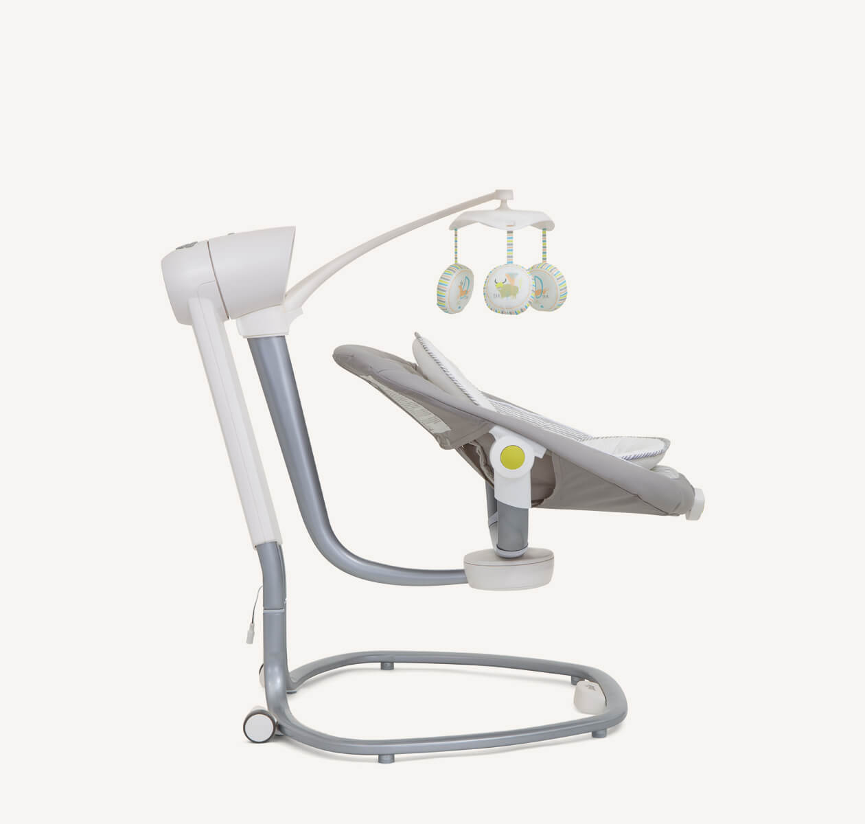 Joie Serina Swivel Multi-Motion Baby Swing - Portable Rocker, Vibration, Lullabies