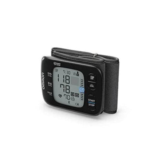 Omron RS7 Intelli IT Wrist Blood Pressure Monitor Bluetooth Smartphone Compatible