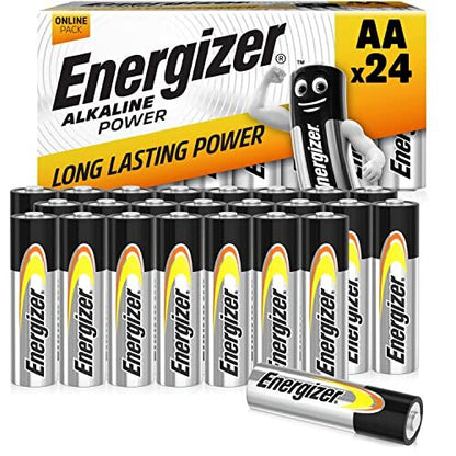 Energizer Alkaline Power AA Batteries 24 Pack