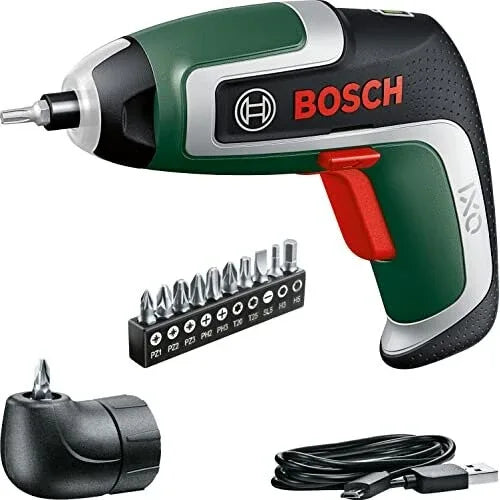 Bosch IXO Cordless Screwdriver 7th Generation, 3.6V 2.0Ah, 5.5Nm Torque, USB Rechargeable - Gomix Brands Outlet