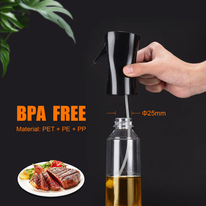 300ML Olive Oil Spray Bottle for Air Fryer Cooking - Fine Mist, BPA-Free Dispenser