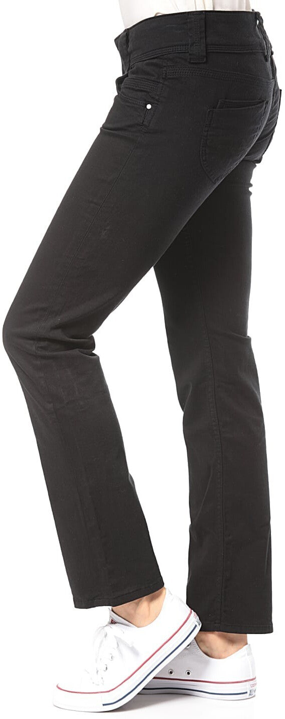 Pepe Jeans Venus Women's Black Straight-Leg Denim Jeans for Everyday Comfort