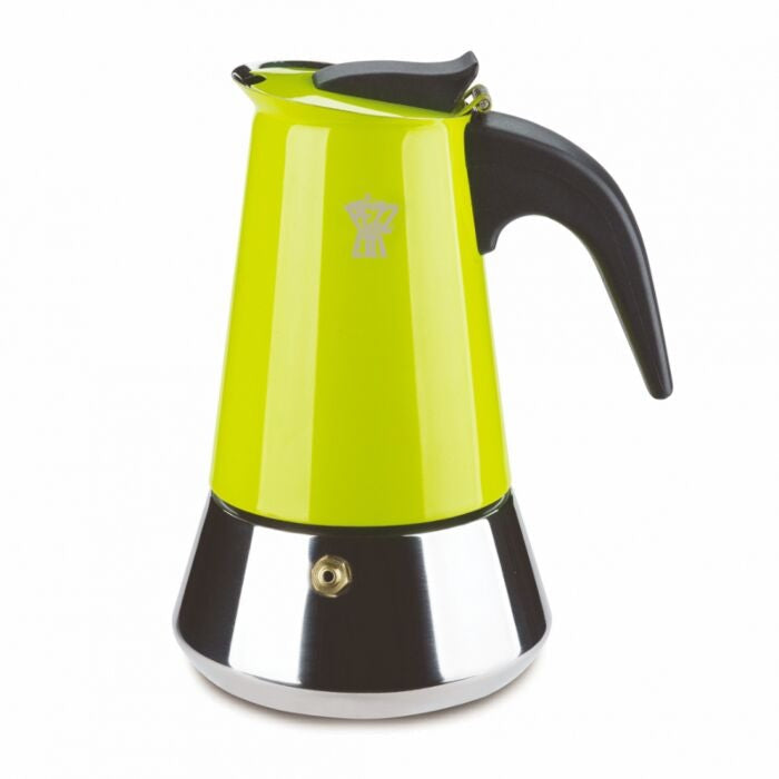 Pezzetti Steel Express 2‑Cup Moka Pot – Italian Espresso Maker