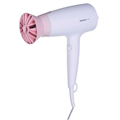 Philips 1600W Hair Dryer with 3 Speed Settings for Gentle Drying