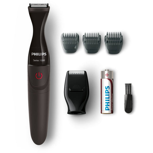 Philips MultiGroom 1000 Ultra-Precise Beard Styler Trimmer Kit for Men