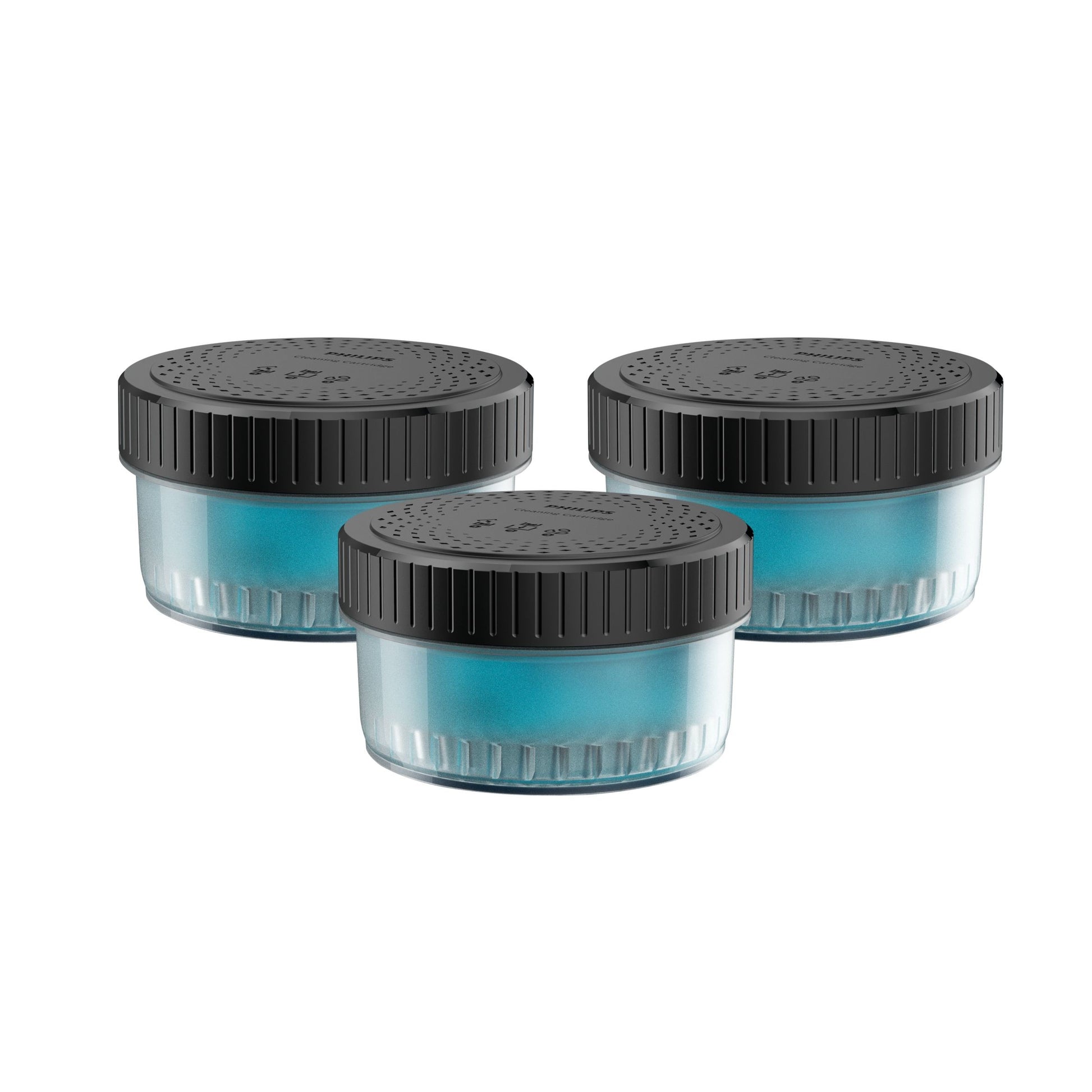 Philips Quick Clean Pod CC13/50 3-Pack Hygienic Shaver Head Cleaning Cartridges