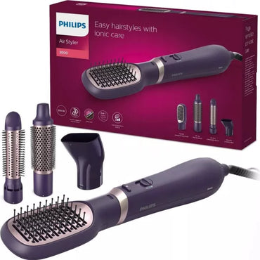 Philips Series 3000 Air Styler - Ionic Care, Gentle Drying BHA313/00