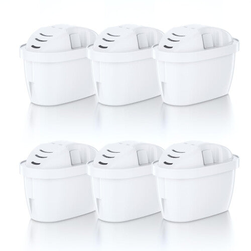Molifal Water Filter Cartridge Replacement 6 Pack Compatible With Brita Maxtra+