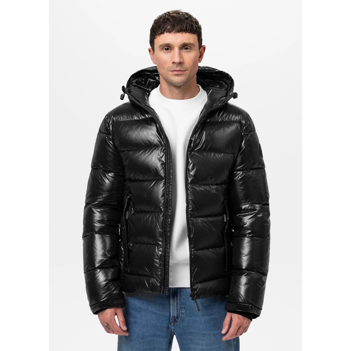 Pit Bull West Coast Pepperwood Men's Quilted Black Winter Jacket - Tough & Stylish