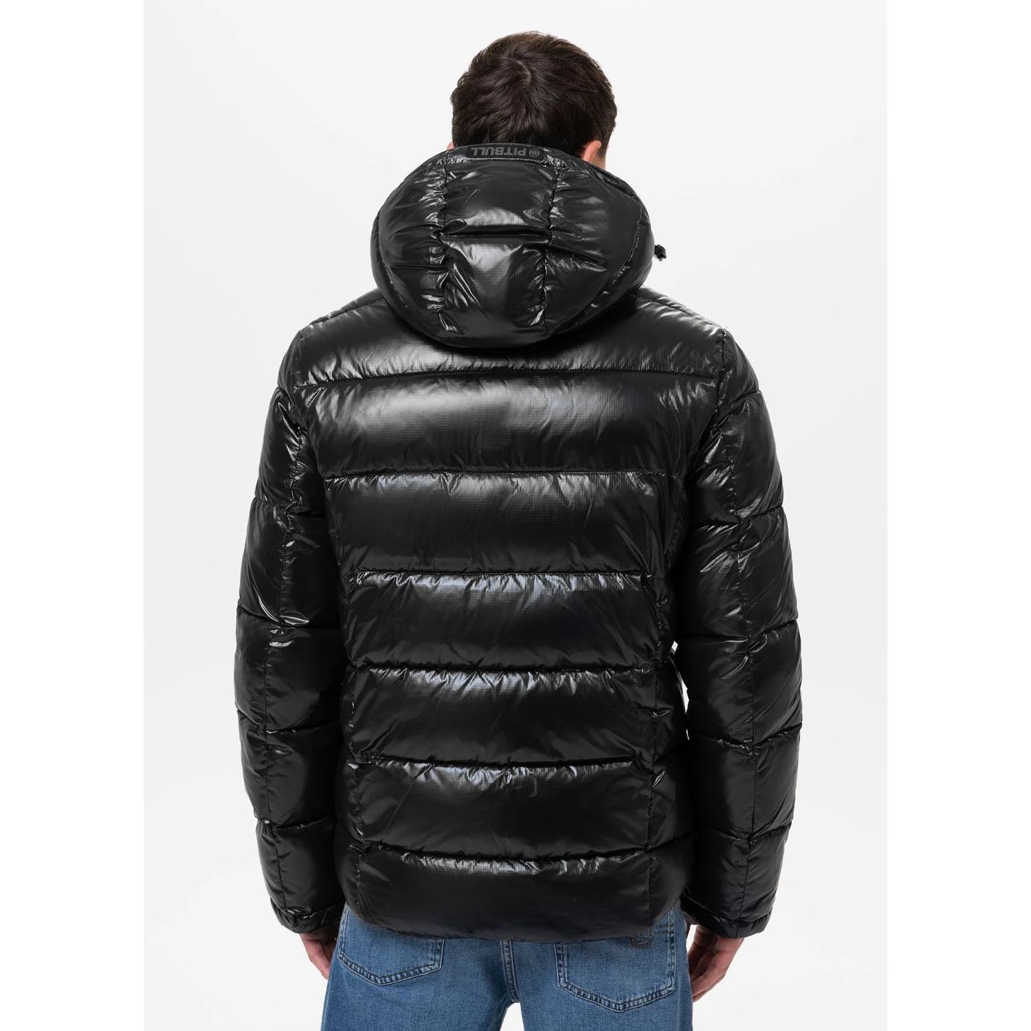 Pit Bull West Coast Pepperwood Men's Quilted Black Winter Jacket - Tough & Stylish