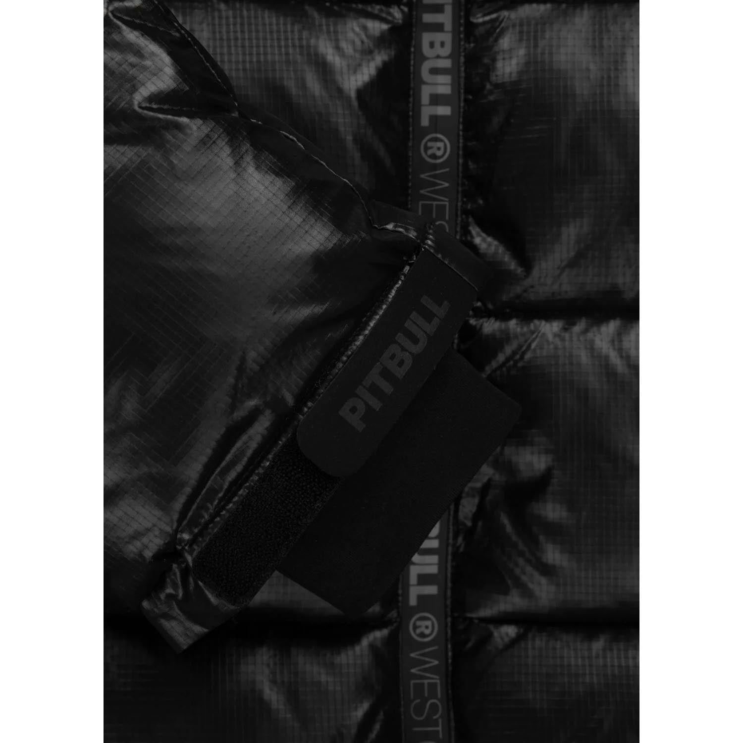 Pit Bull West Coast Pepperwood Men's Quilted Black Winter Jacket - Tough & Stylish