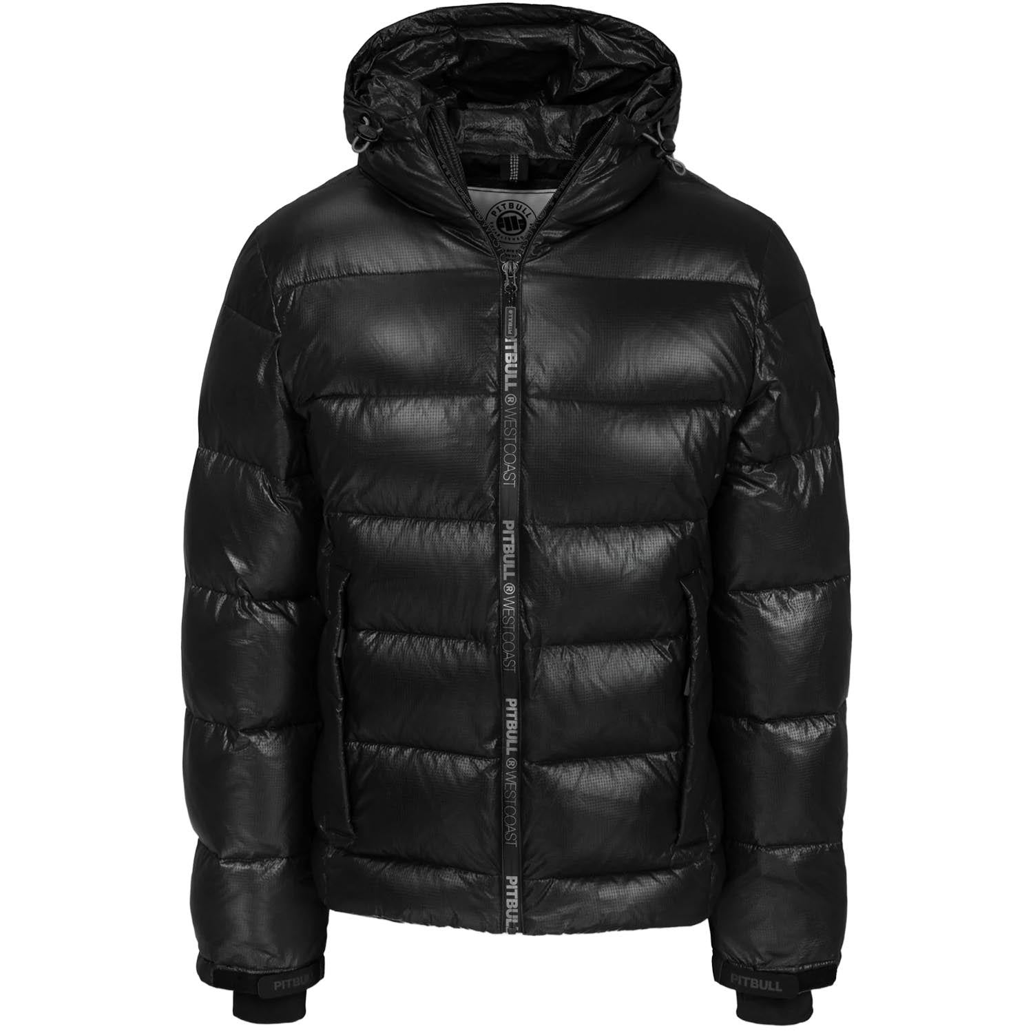 Pit Bull West Coast Pepperwood Men's Quilted Black Winter Jacket - Tough & Stylish