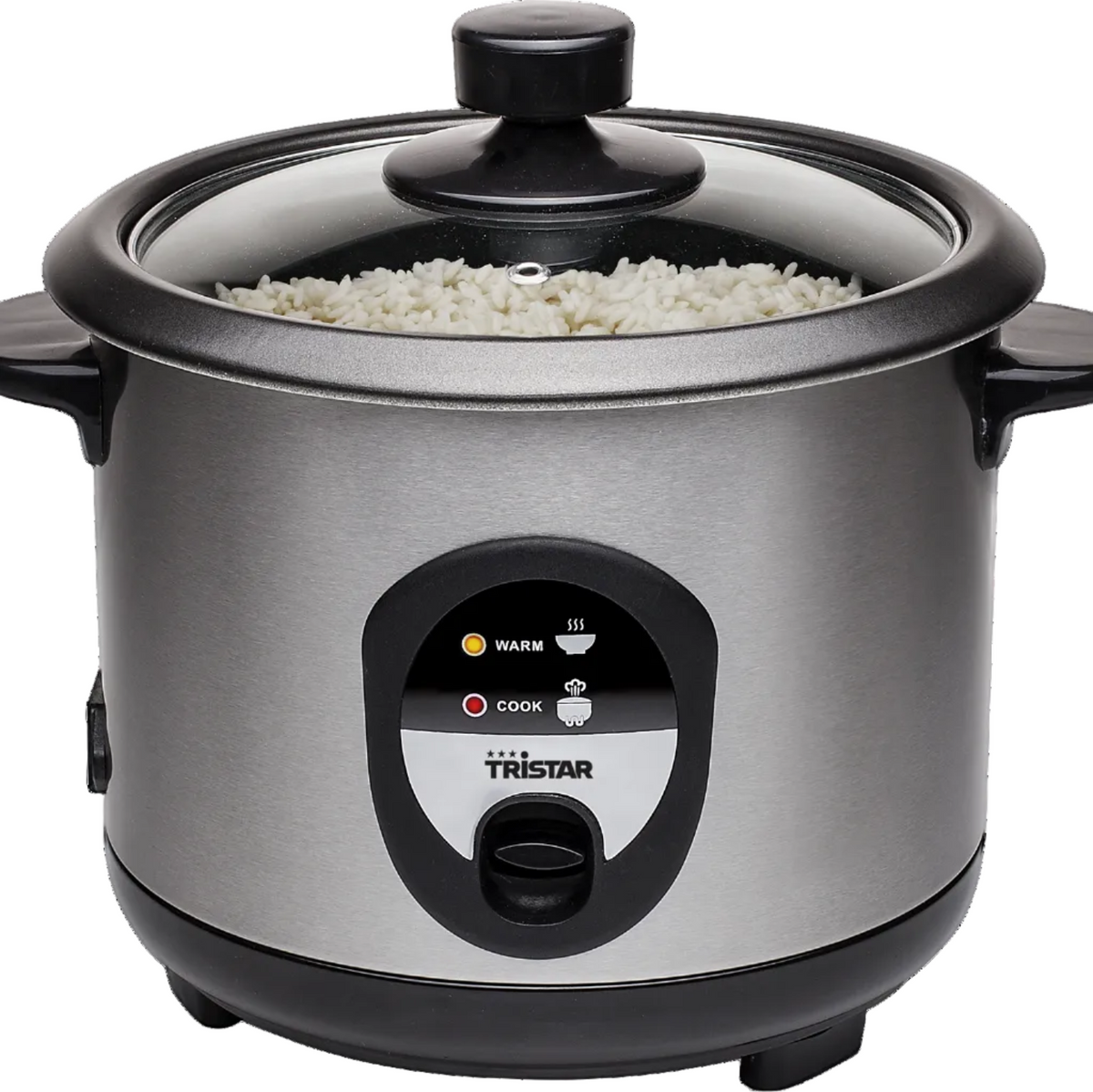 Tristar RK-6126 Rice Cooker Silver