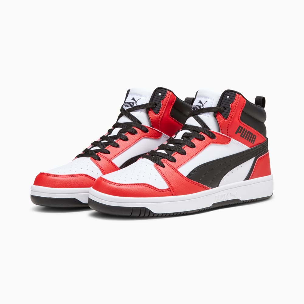 PUMA Rebound Basketball-Inspired Retro Sneakers for Comfort and Style