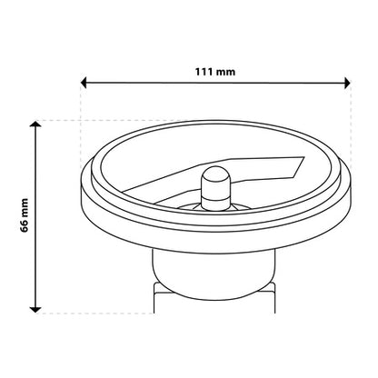 Lumiled G53 AR111 LED Reflector Bulb, 15W (100W Equiv.), 1521lm, Warm 3000K, 12V