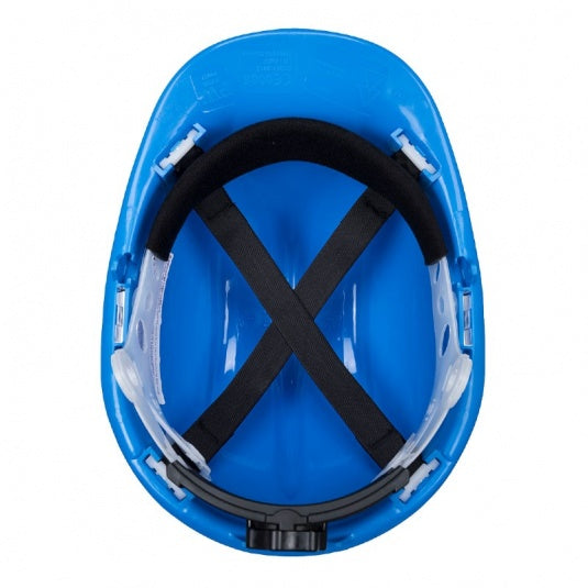 Portwest PW50 Expertbase Blue Safety Helmet - Electrical & Impact Protection
