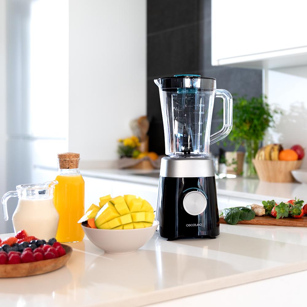 Cecotec 03915 Power Black Titanium 1300MAX B Jug Blender 1.5L 1300W