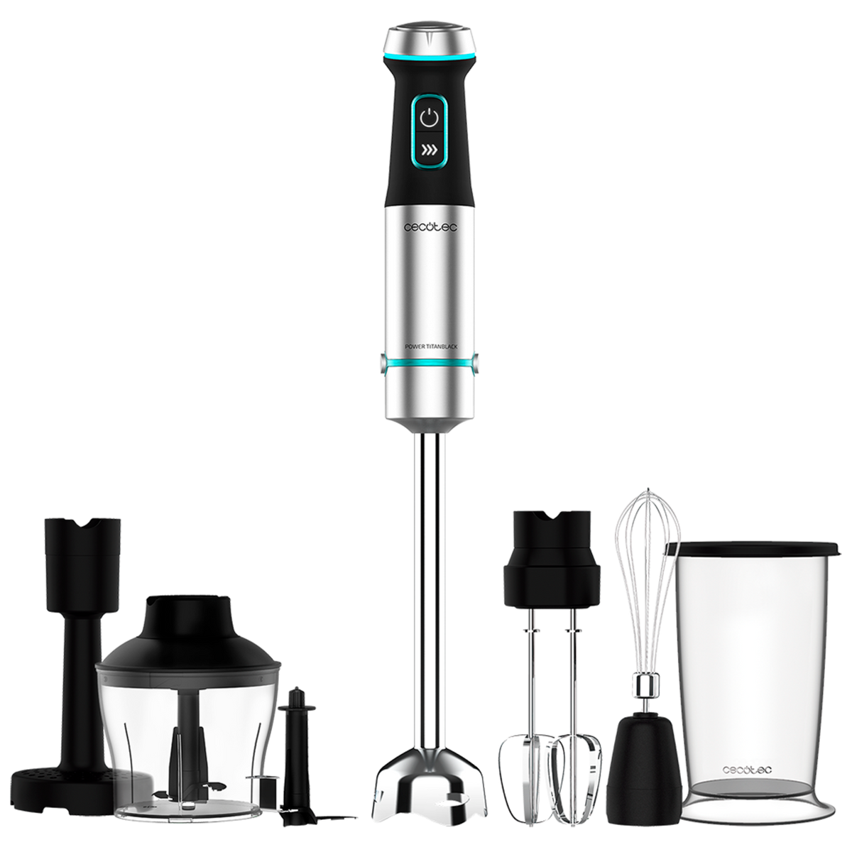 Cecotec Power TitanBlack 1200 XL Hand Blender 1200W