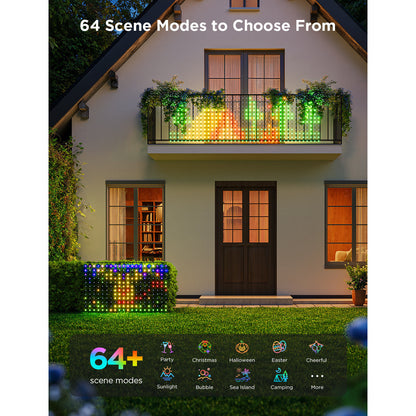 Govee RGBIC LED Net Lights for Bushes Outdoor Garden Decor Smart App Control