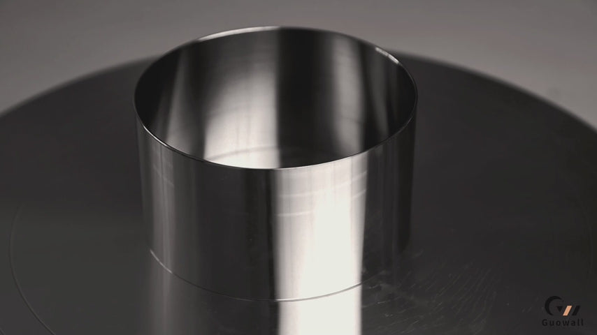 Seamless Mousse Cake Ring Set Stainless Steel 10.2 cm