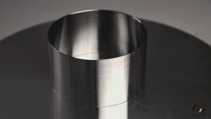 Seamless Mousse Cake Ring Set Stainless Steel 10.2 cm
