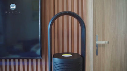 ULTTY Bladeless Tower Fan with HEPA Air Purifier CR021
