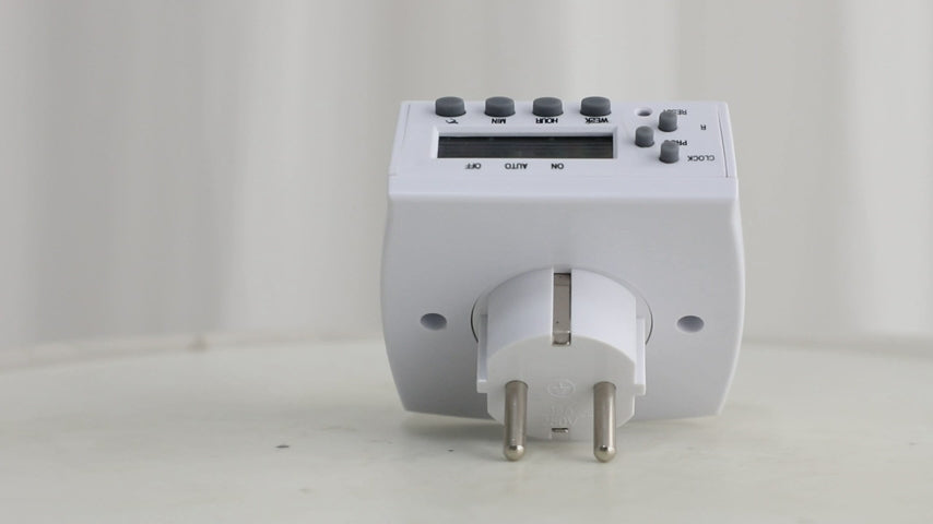 HBN 2xBND-50/SG3-VC Digital Weekly Timer Socket 3680W