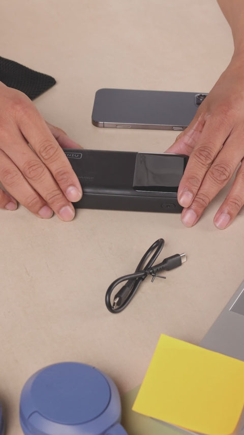 INIU BI-B62 Laptop Power Bank 20000mAh 65W Fast Charging Black