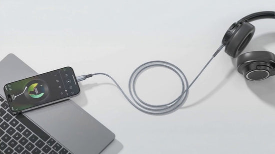 Elebase USB C to 3.5mm Aux Cable 1.2m