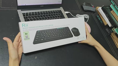 RKM709 2.4GHz Wireless Keyboard and Mouse Combo