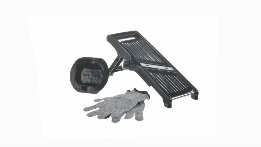 MILcea W1025-1 Mandoline Slicer Black