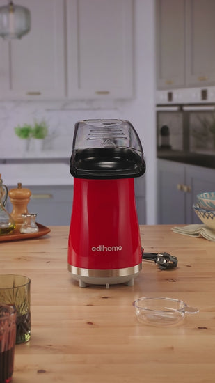 Edihome Popcorn Maker 1200W with Measuring Spoon