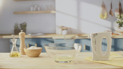 Bosch CleverMixx MFQ3010 Hand Mixer White