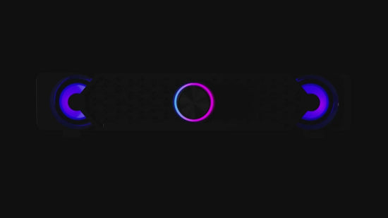 USB Powered PC Soundbar Gaming Speaker with LED Lighting