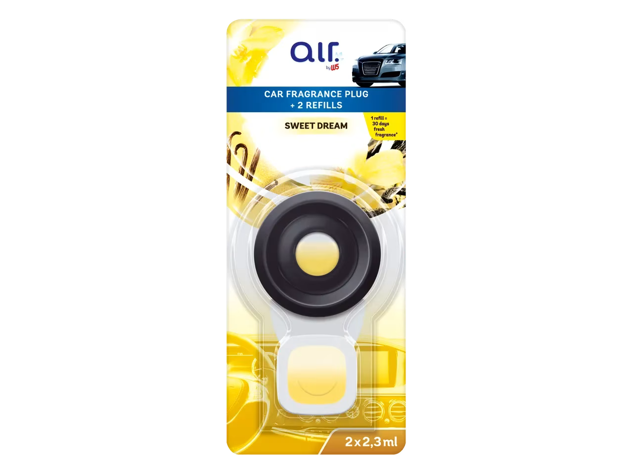 W5 Car Air Freshener with Refill