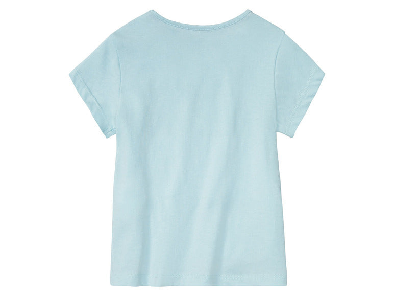 lupilu Girls' T-Shirt 3‑Pack 100% Cotton